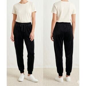 Ophelia Roe Medium Polyester Spandex Black Jogger Pants